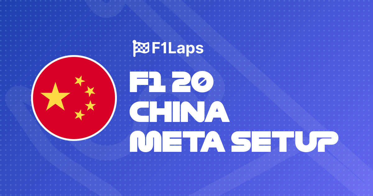 F1  China Meta Setup