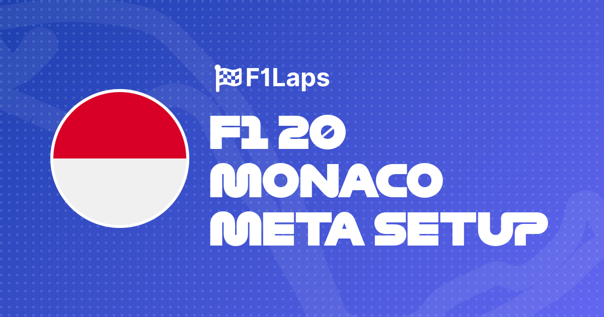 F1  Monaco Meta Setup