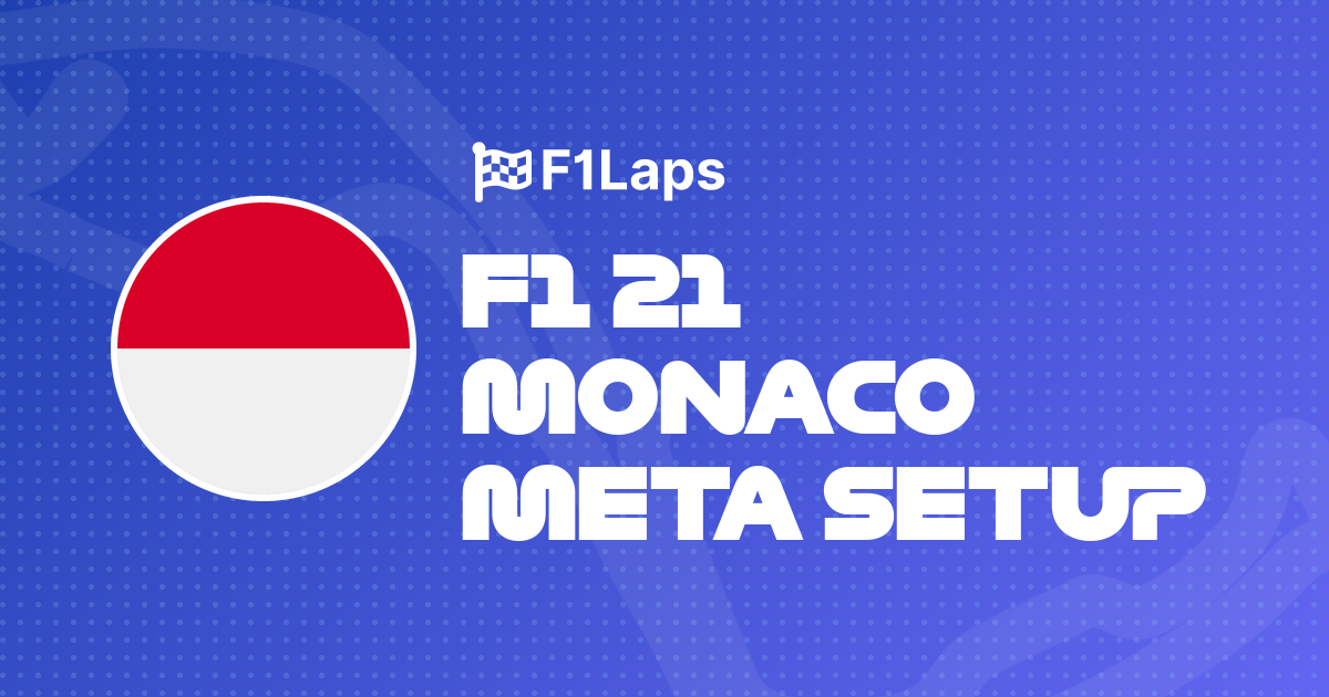 F1 21 Monaco Meta Setup