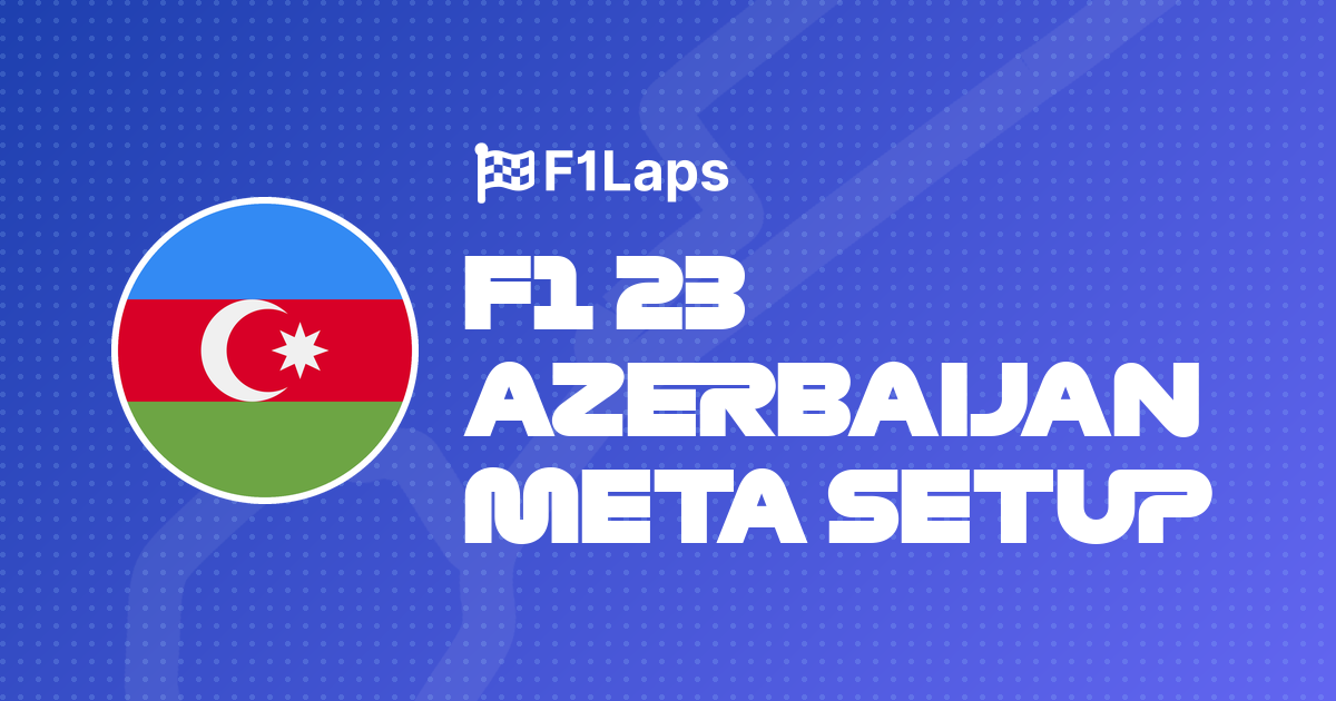 F1 23 Azerbaijan Meta Setup