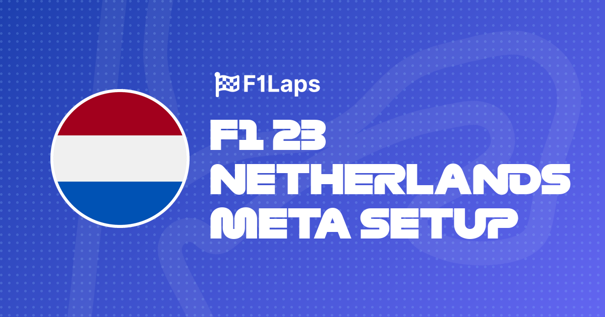 F1 23 Netherlands Meta Setup