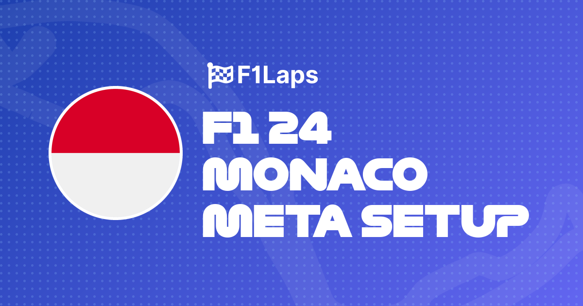 F1 24 Monaco Meta Setup