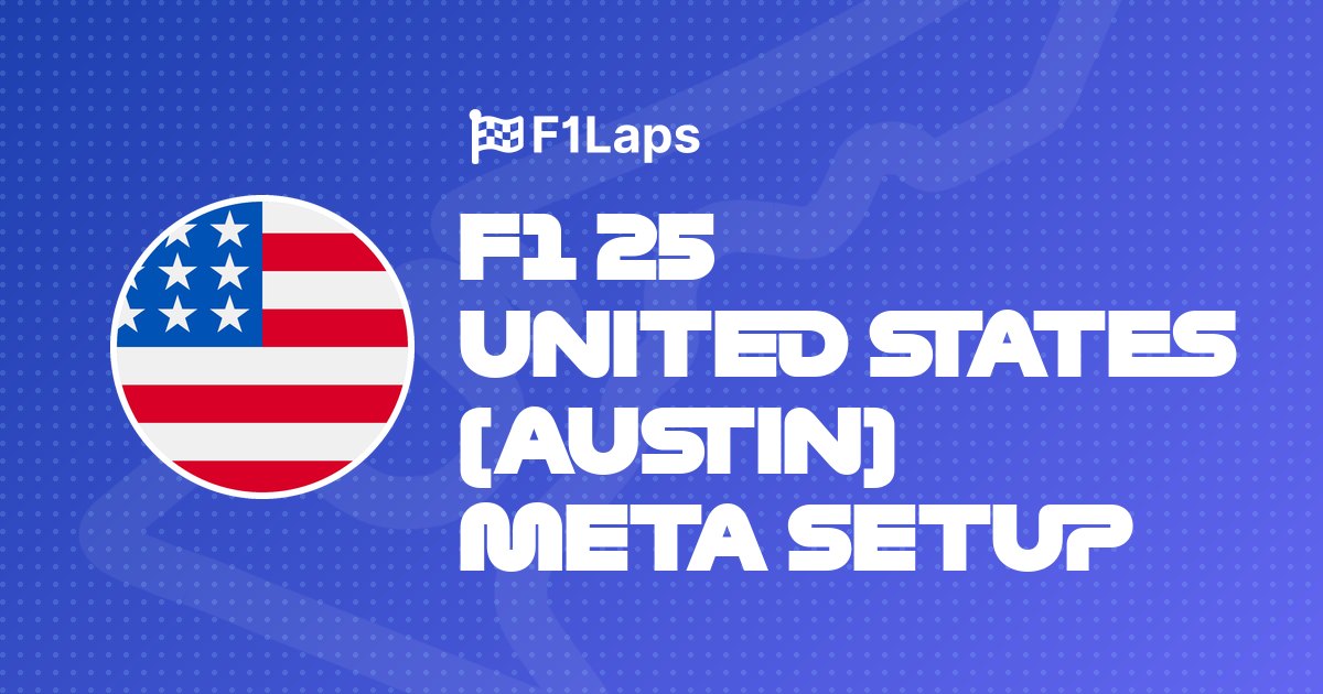 F1 25 United States (Austin) Meta Setup