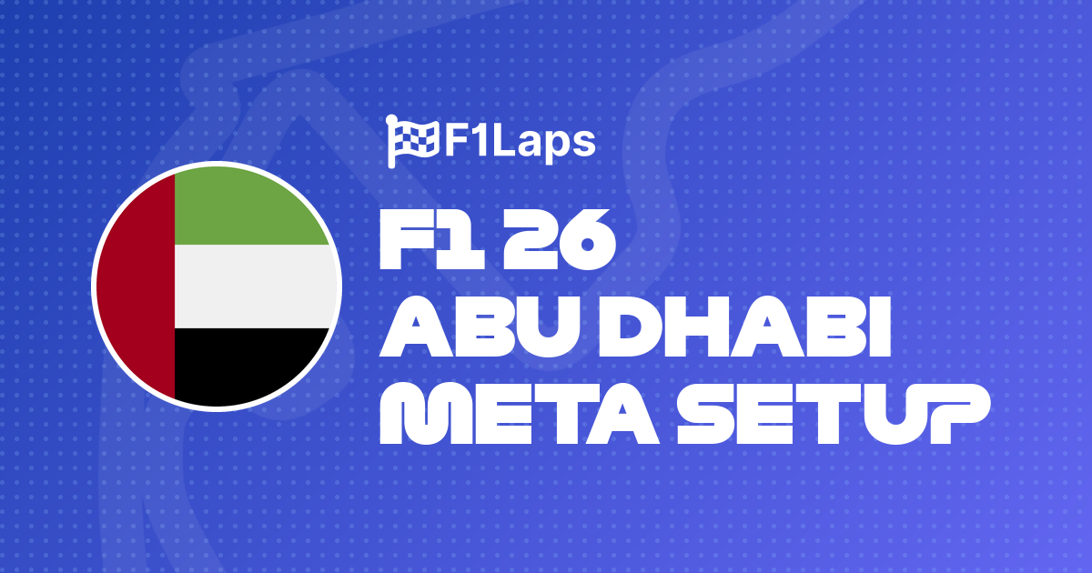 F1 26 Abu Dhabi Meta Setup