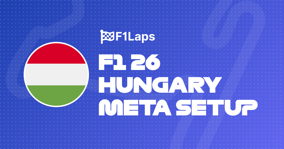 F1 26 Hungary Meta Setup