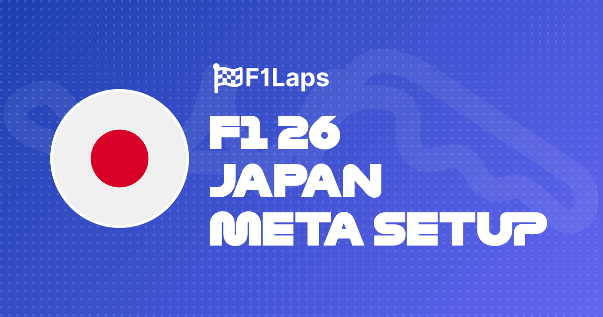F1 26 Japan Meta Setup