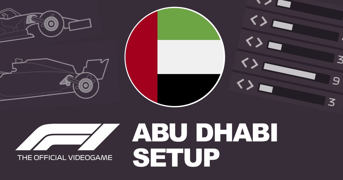 F1 2022 Abu Dhabi Setups