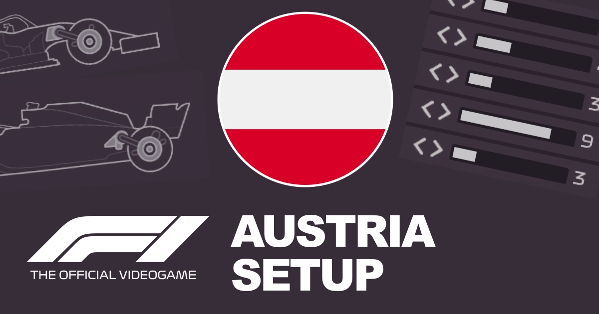 F1 2022 Austria Setups