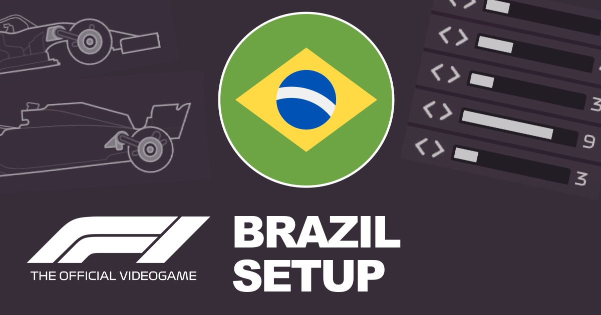 F1 2020 Brazil Setups