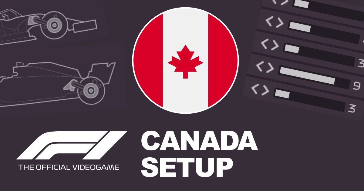 F1 2022 Canada Setups