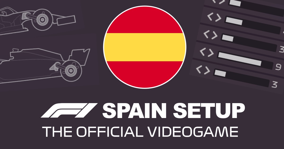 F1 2022 Spain Setups