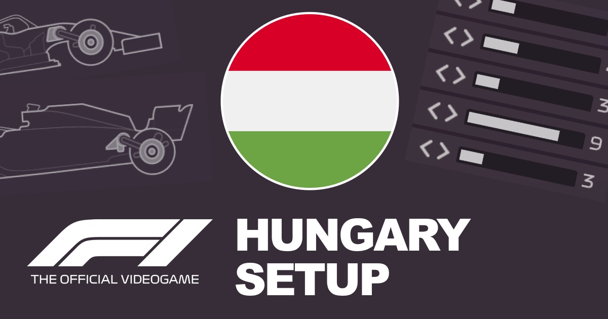 F1 2022 Hungary Setups