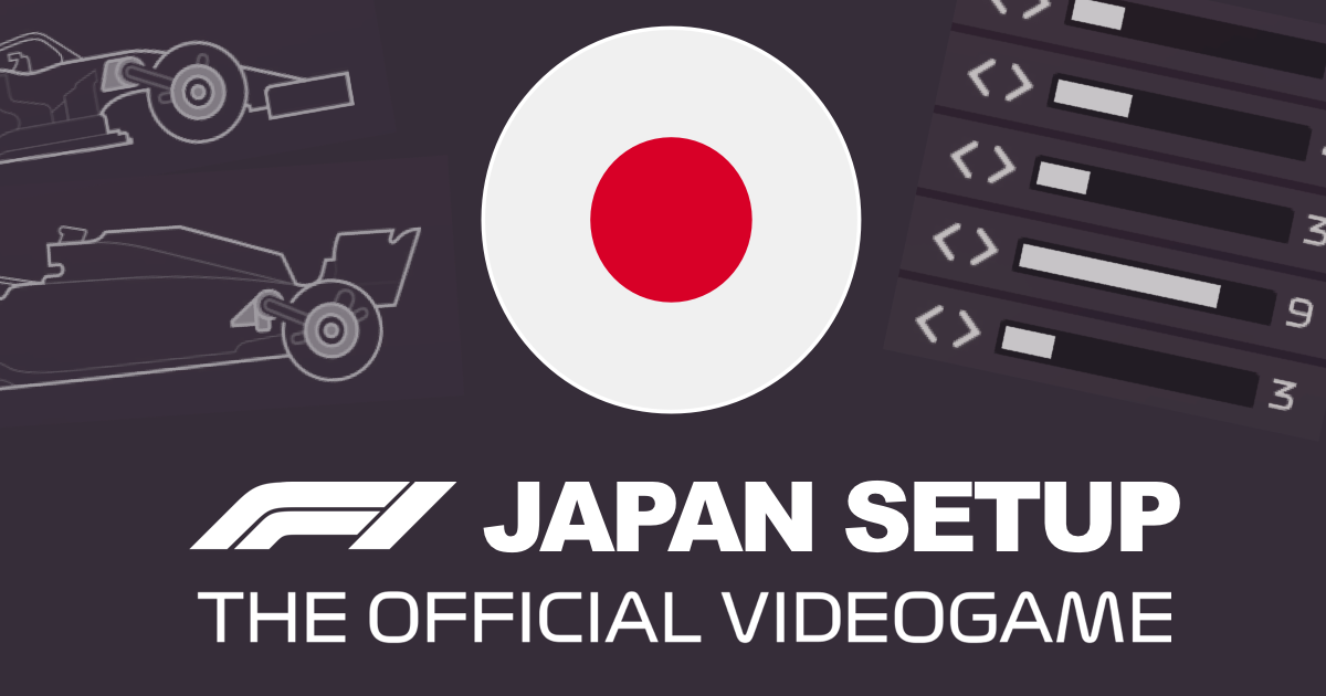 F1 2022 Japan Setups