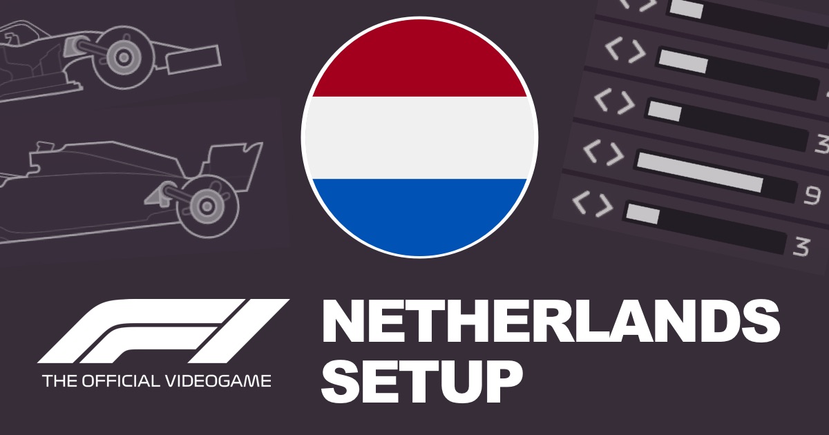 F1 2023 Netherlands Setups