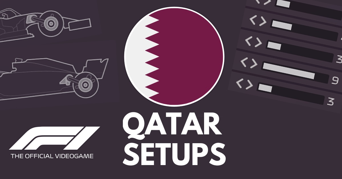 F1 2023 Qatar Setups