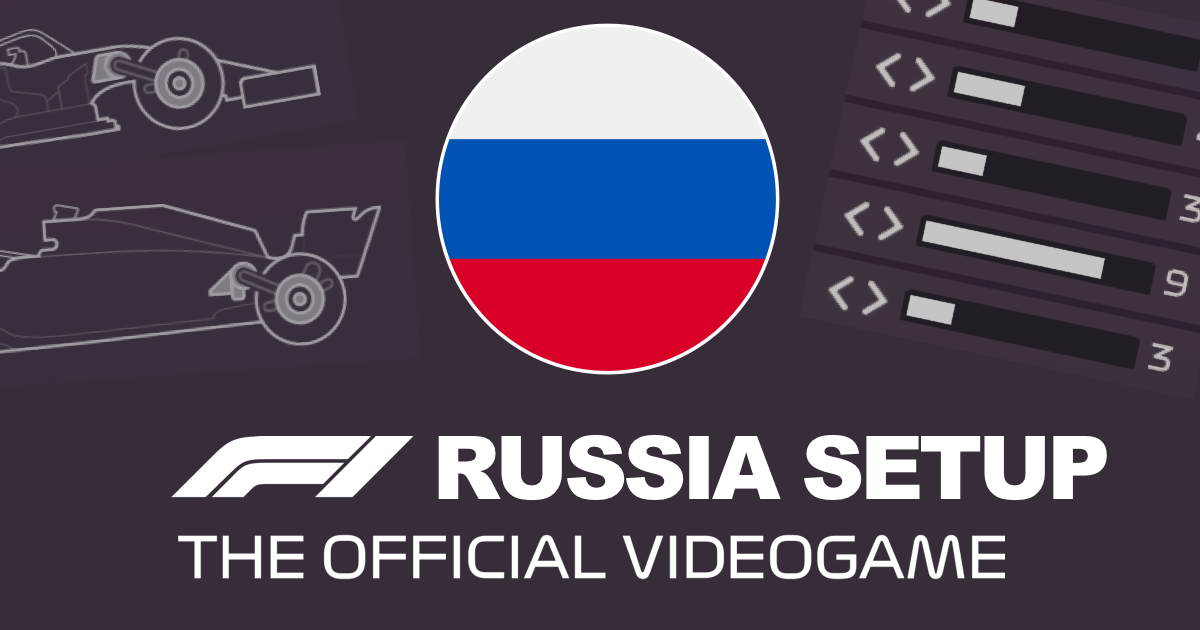 F1 2020 Russia Setups