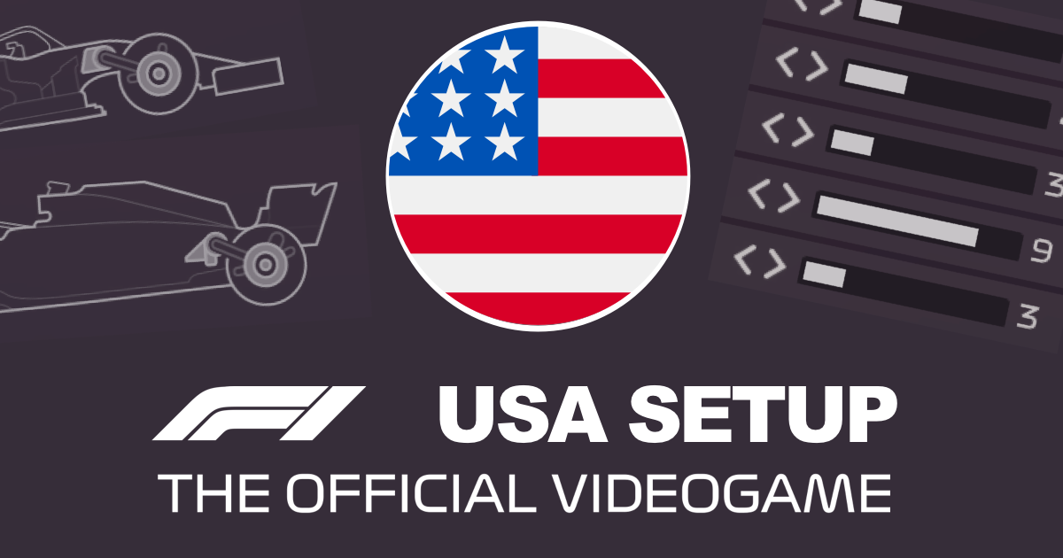 F1 2021 United States Setups